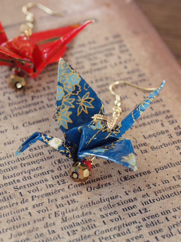 折り紙×UVレジンでおりがみアクセサリー☆ | 浅草橋駅徒歩2分の