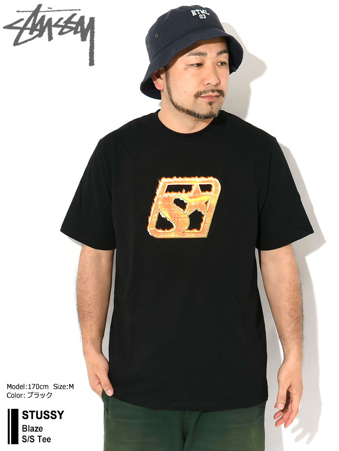 楽天市場】ステューシー STUSSY Tシャツ 半袖 メンズ Blaze ( stussy