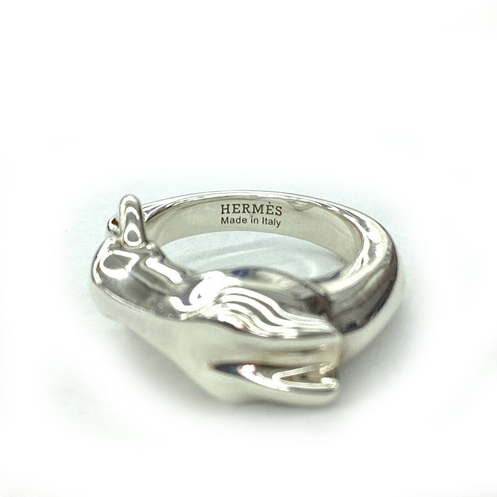 楽天市場】K HERMES ギャロップリング 約15.4g SV925 55 約14号