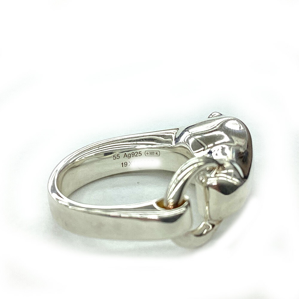 楽天市場】K HERMES ギャロップリング 約15.4g SV925 55 約14号