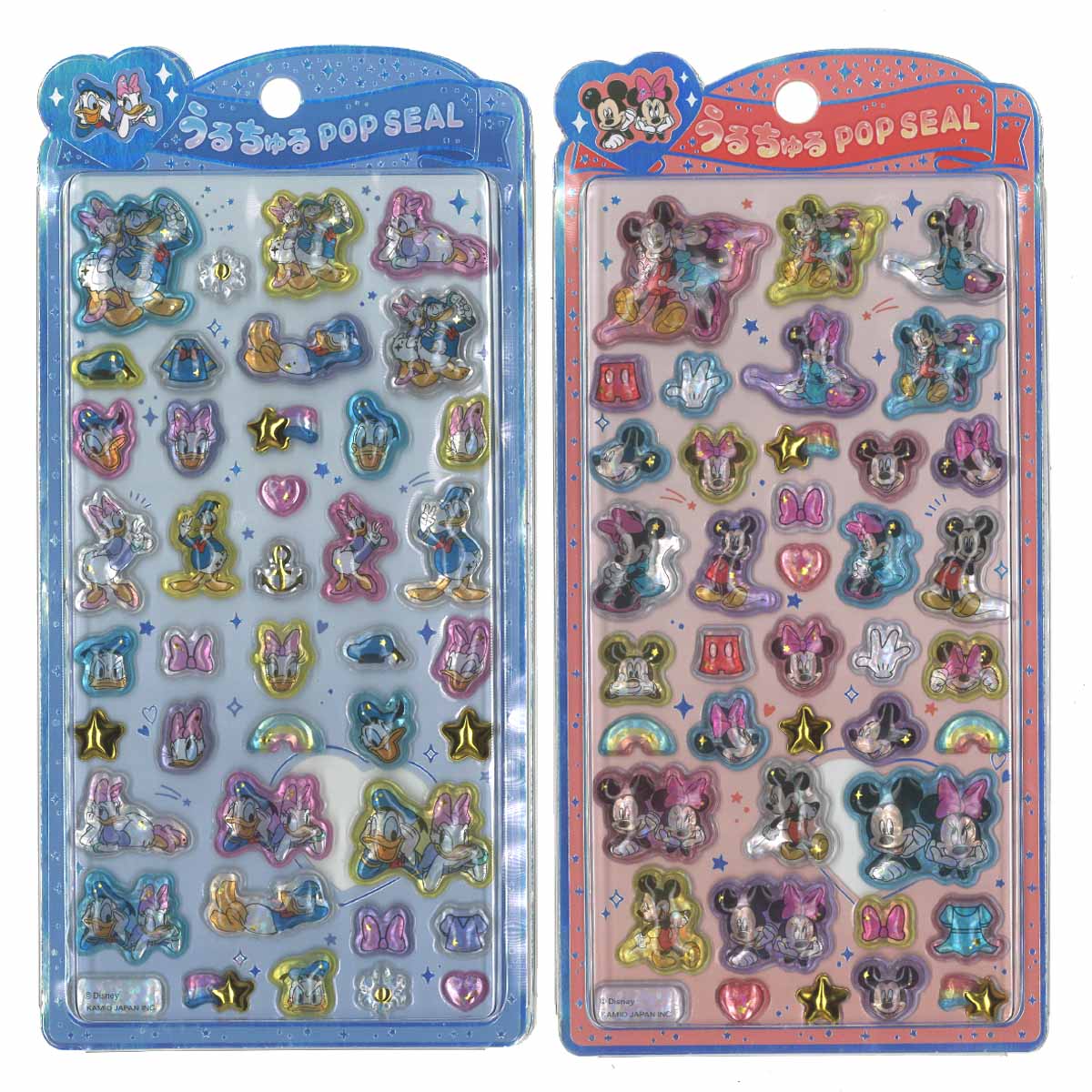 楽天市場】うるちゅるポップシール ディズニー [ ぷっくり立体シール