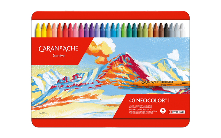 ネオカラー™I - 40色セット 1952年以来パステルの可能性を表現 | Caran