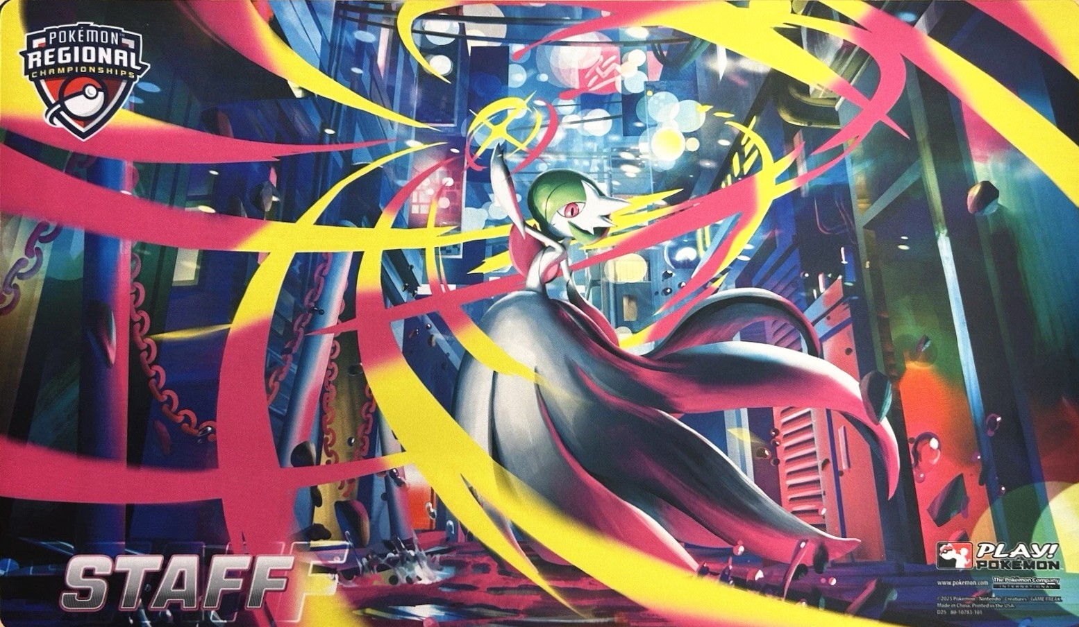 プレイマット『海外/メガサーナイト(STAFF/REGIONALロゴ)※』【サプライ