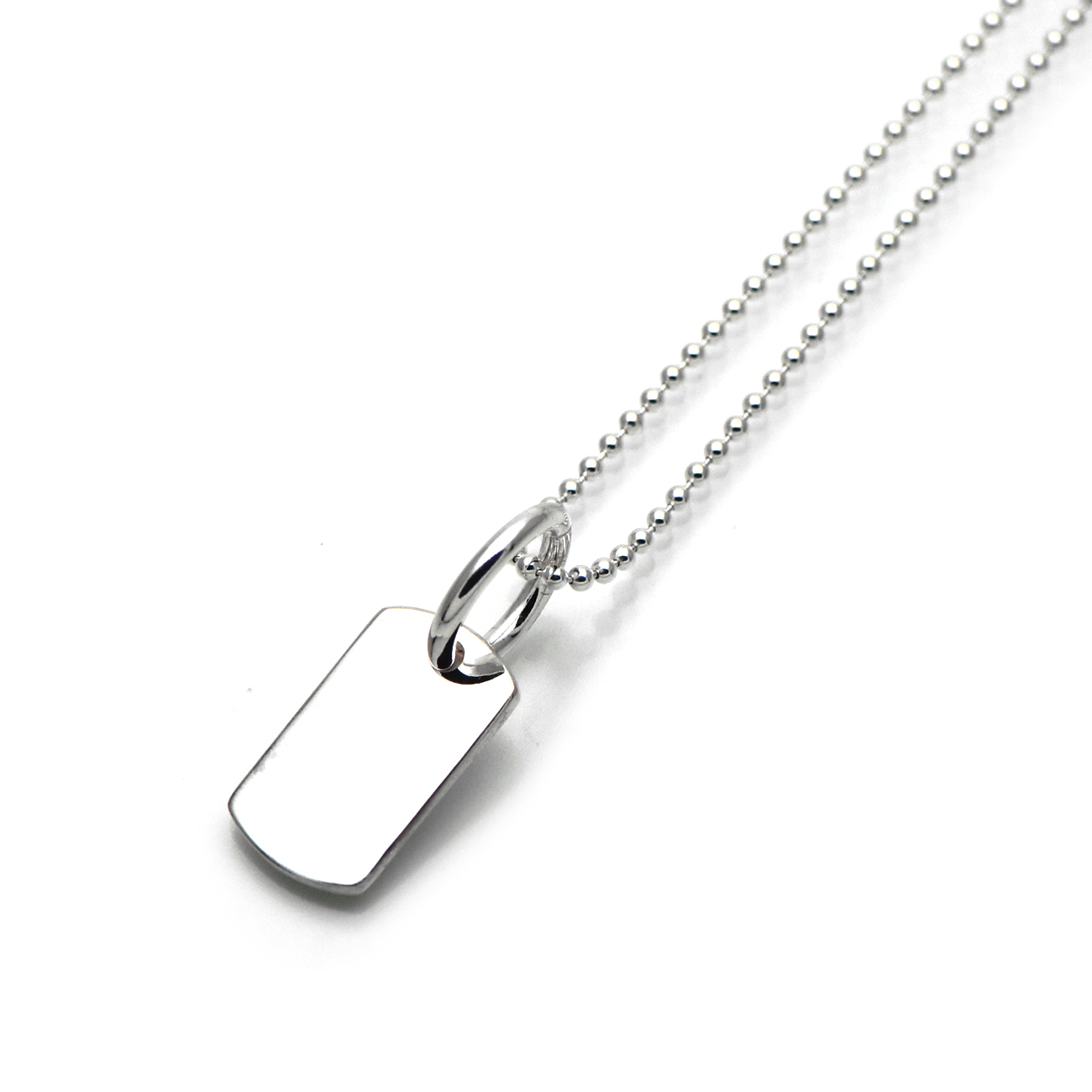 DOGTAG NECKLACE / ドッグタグ ネックレス シルバー925【it's 12