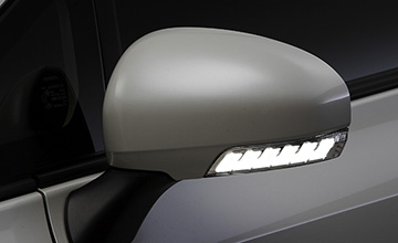 プリウスα40系用LEDウインカーミラー・流星シーケンシャルウインカー