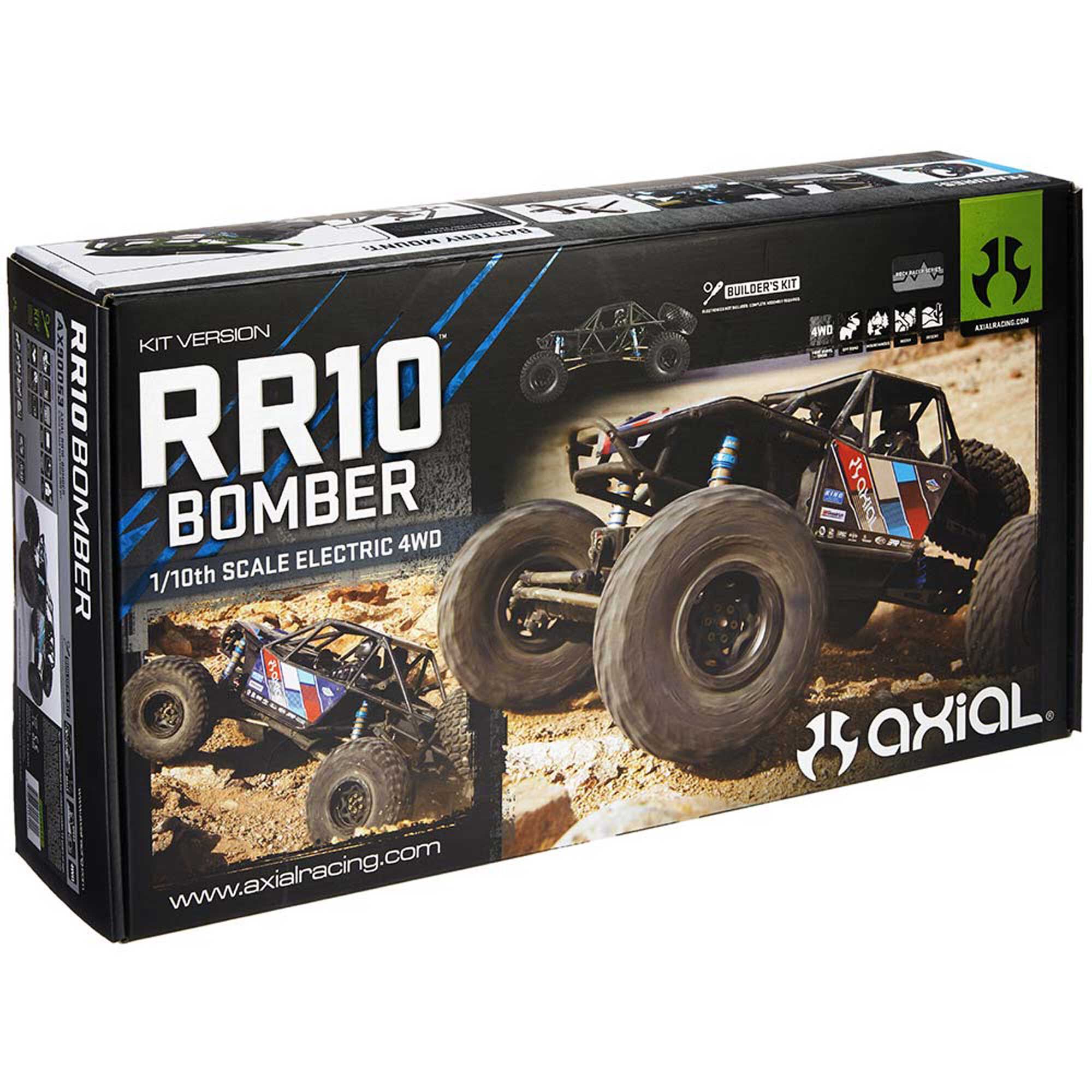 1/10 RR10 Bomber 4WD Rock Racer Kit | Axial Adventure