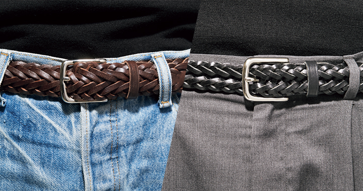 WHCの太＆細ベルトは、パンツのために厚みを1mm変えていた！｜雑誌