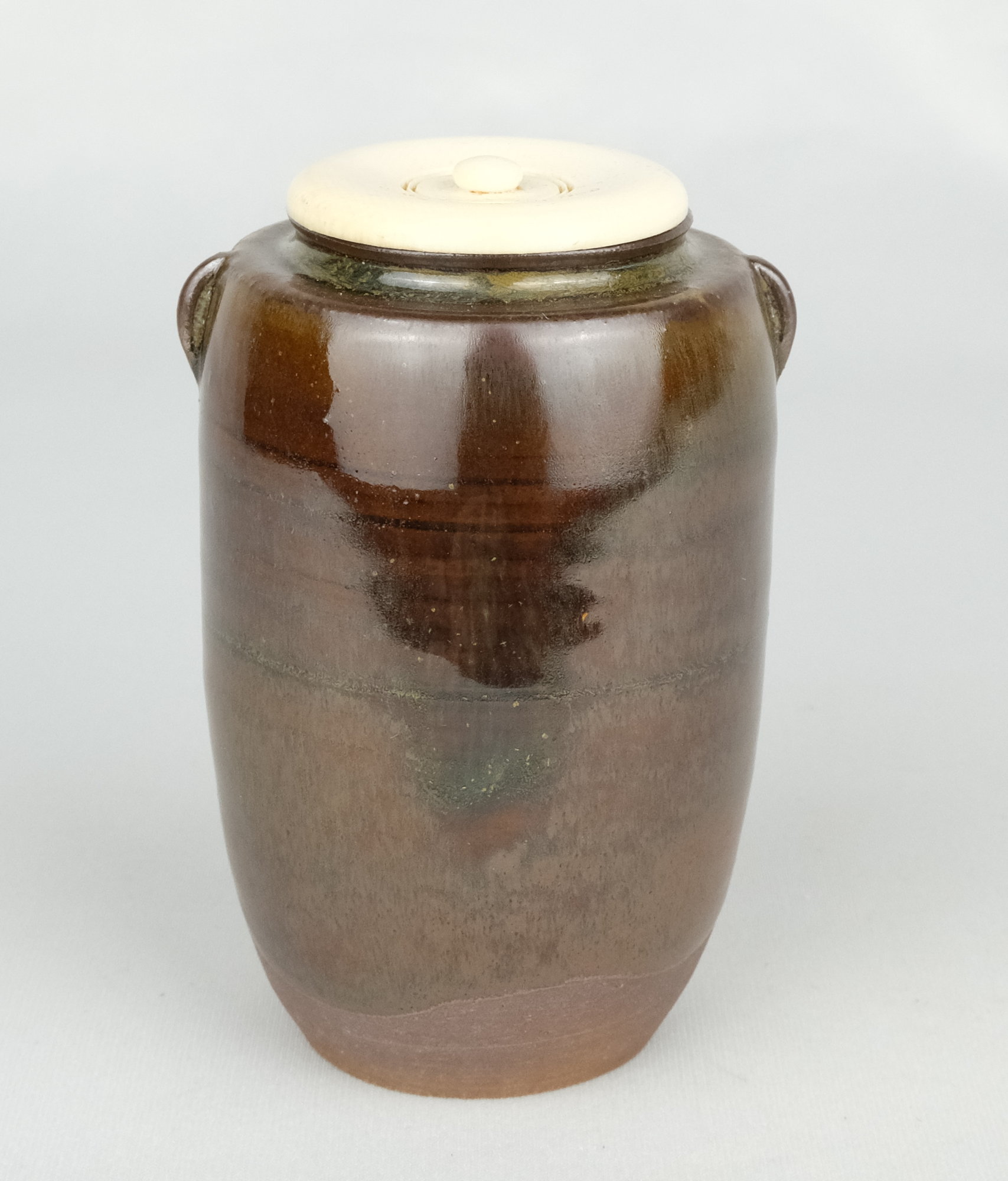 栗山園オンライン通販部 / 【出物】 高取茶入 亀井味楽 鵬雲斎書付