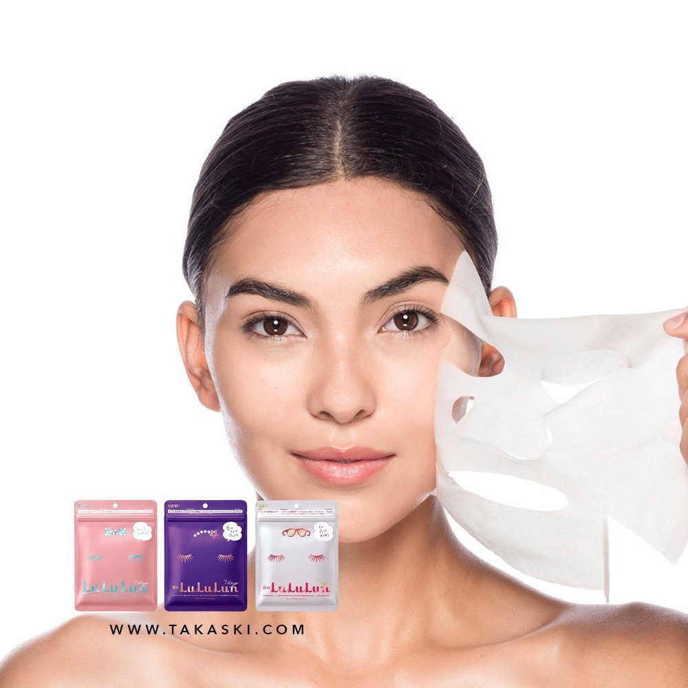 LULULUN Face Mask Hydra EX Mask Exosome Ageing Skin 28 Sheets