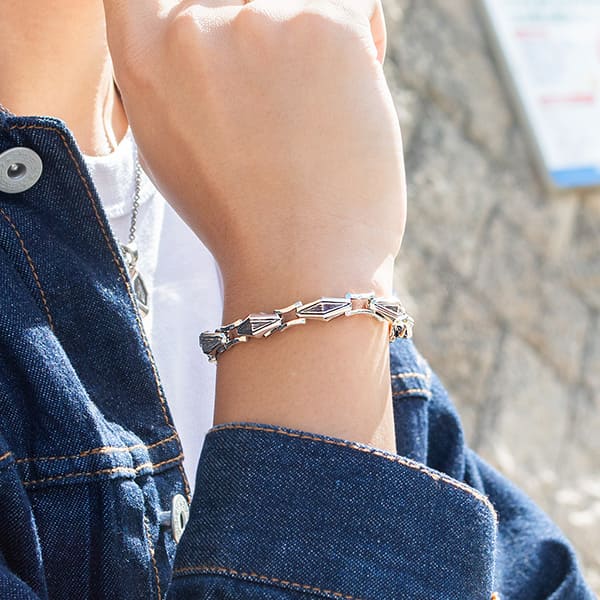 メンズ シルバーブレスレット [DB-189]