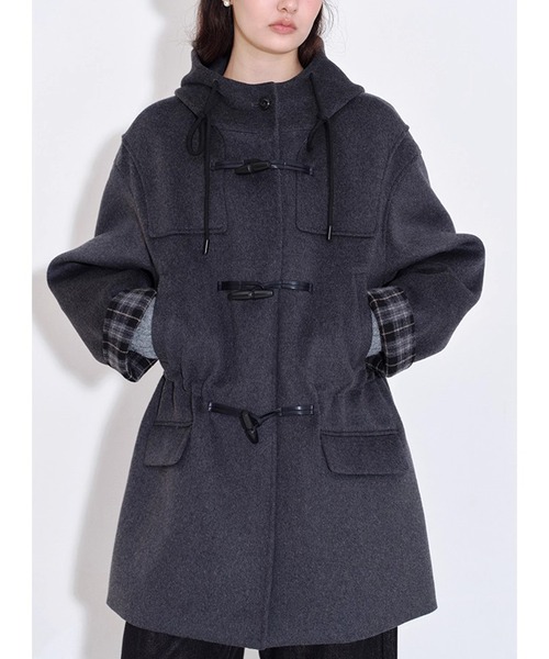 コート アウター フード付き ウールダッフルコート FQ25W123「Fano