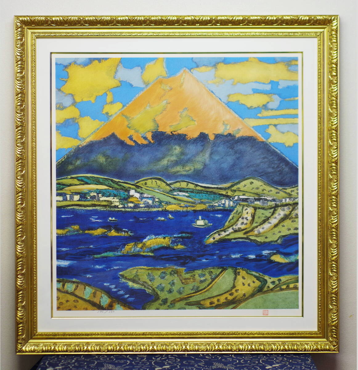 Yahoo!オークション -「田崎広助 朱富士」の落札相場・落札価格