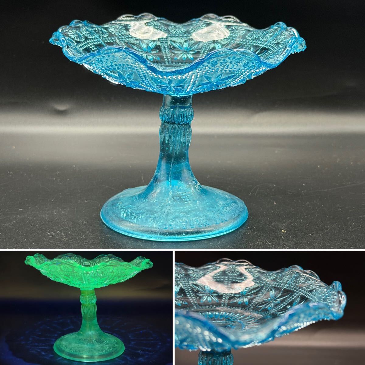 Yahoo!オークション -「ウランガラス 氷コップ」の落札相場・落札価格