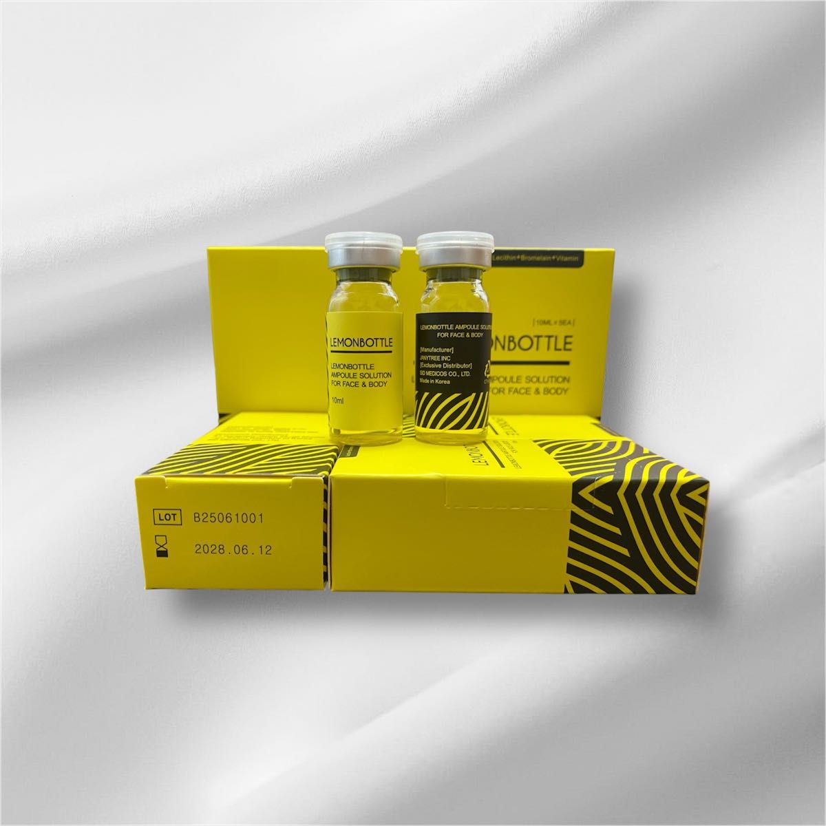 即日発送】韓国で話題レモンボトル10ml 1本 ホームケアキット