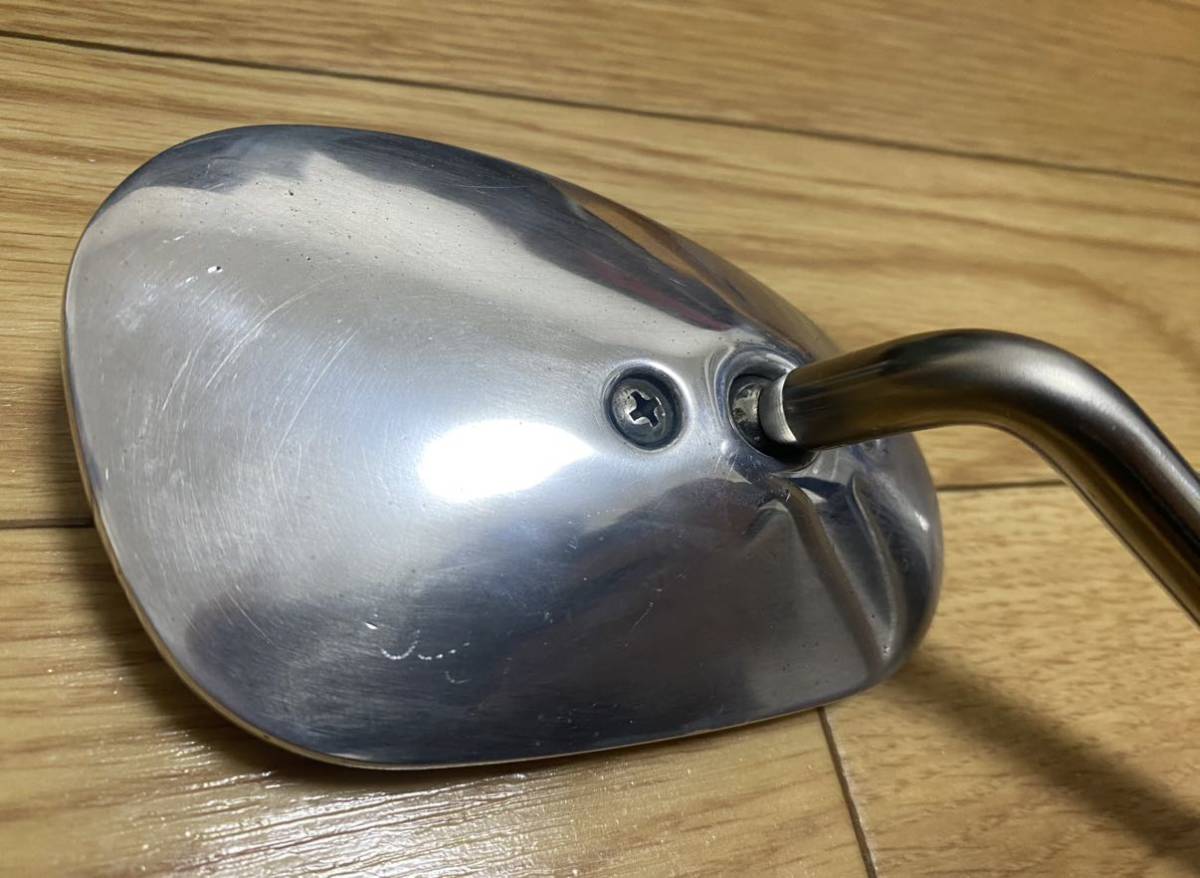 ポッシュ POSH アルミキャスティングミラー 左右セット ビンテージ