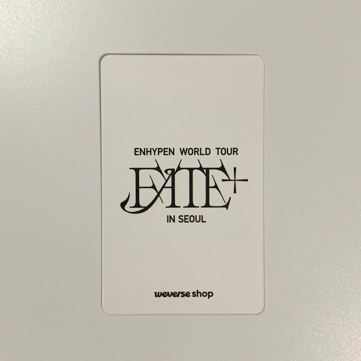 ENHYPEN FATE+ 会場限定 ジェイ ②｜Yahoo!フリマ（旧PayPayフリマ）