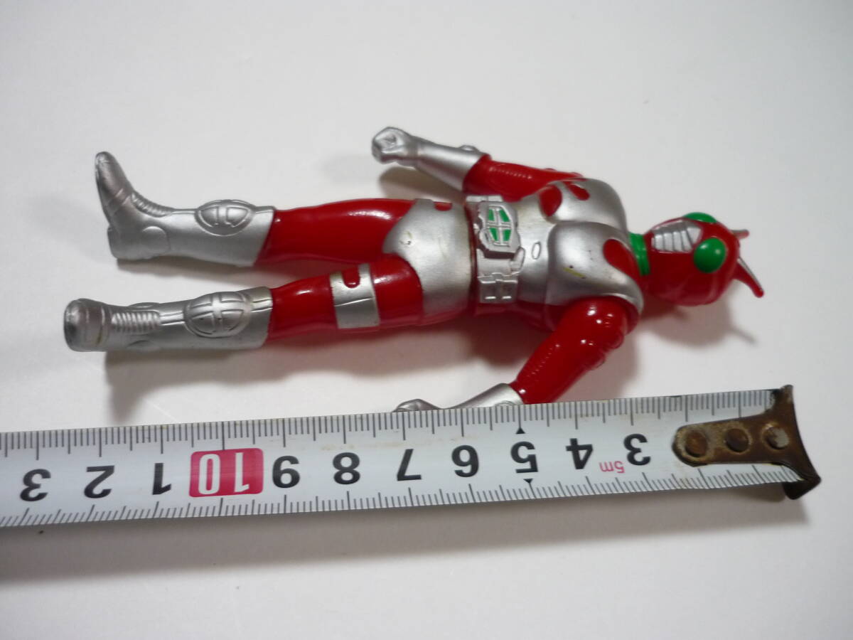 管00]ソフビ 仮面ライダーZX 約12cm 1993 仮面ライダー 特撮 人形