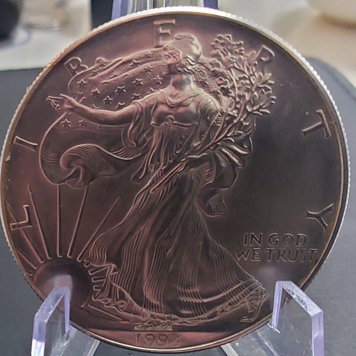 1994年 アメリカ銀貨 1オンス シルバーイーグル ウォーキングリバティ