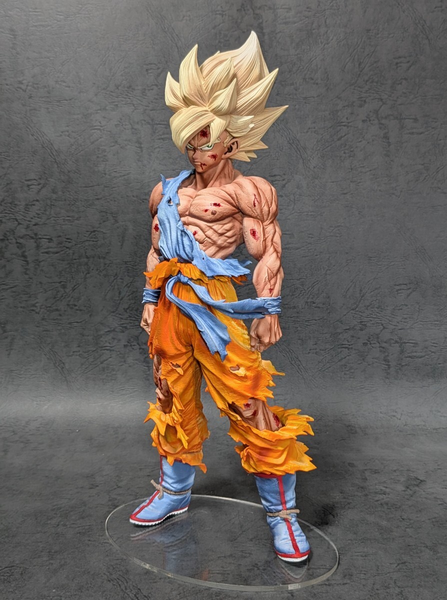 Yahoo!オークション - ドラゴンボール リペイント SMSP 超サイヤ人 孫