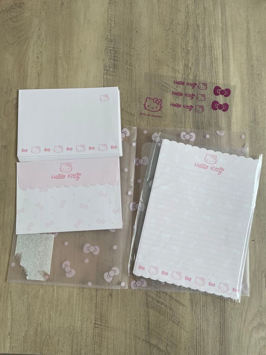 ハローキティ チャーミーキティ レターセット メモ帳｜Yahoo!フリマ
