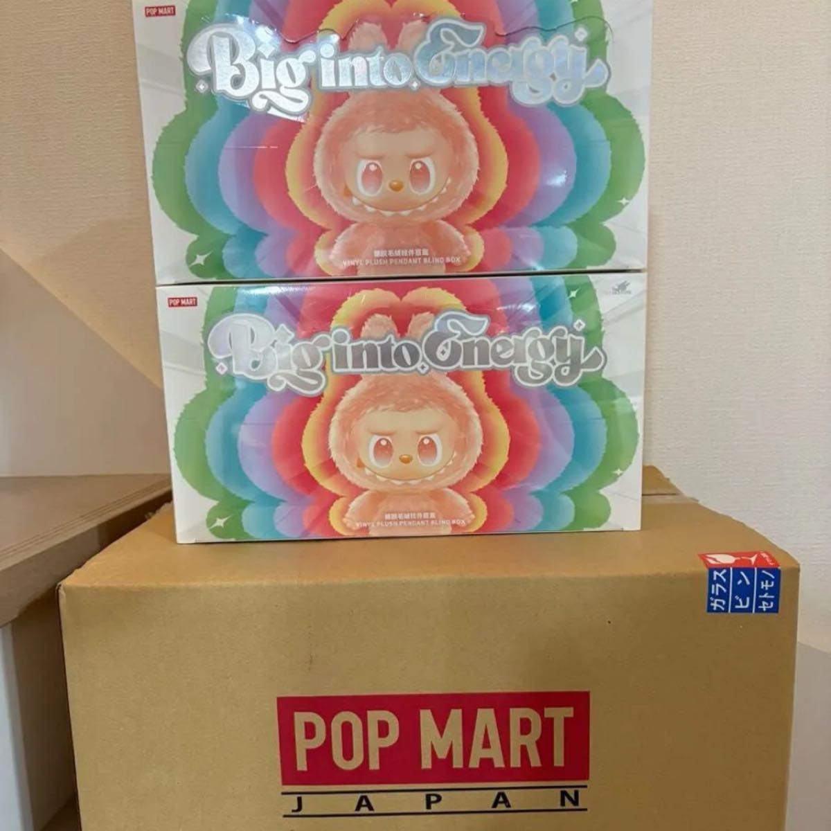 正規品 ラブブ Big into Energy Labubu 新品未開封アソート 2BOXになり