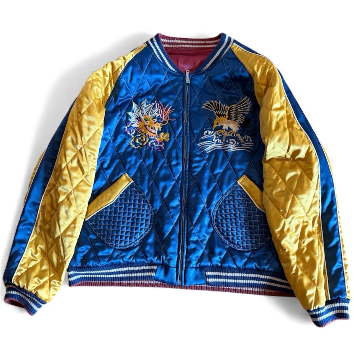 SAPEur サプール スカジャン リバーシブル XL｜Yahoo!フリマ（旧PayPay