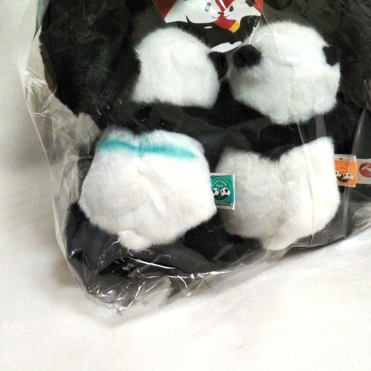 上野動物園パンダ ぬいぐるみ 親子パンダ シャオシャオ レイレイ