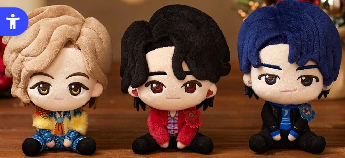 ミセスグリーンアップル 一番くじ A賞 ぬいぐるみマスコット 3種