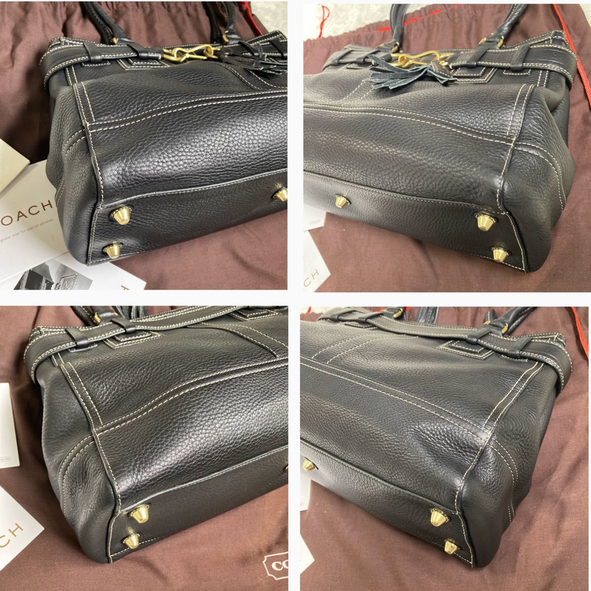 未使用保管品 vintage coach old archive ミニボストン｜Yahoo!フリマ