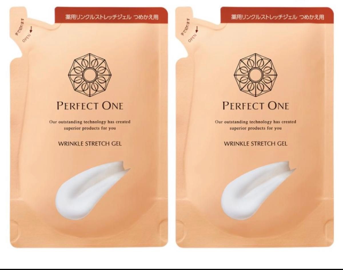 新品 未開封】パーフェクトワン 薬用リンクルストレッチジェル 詰替