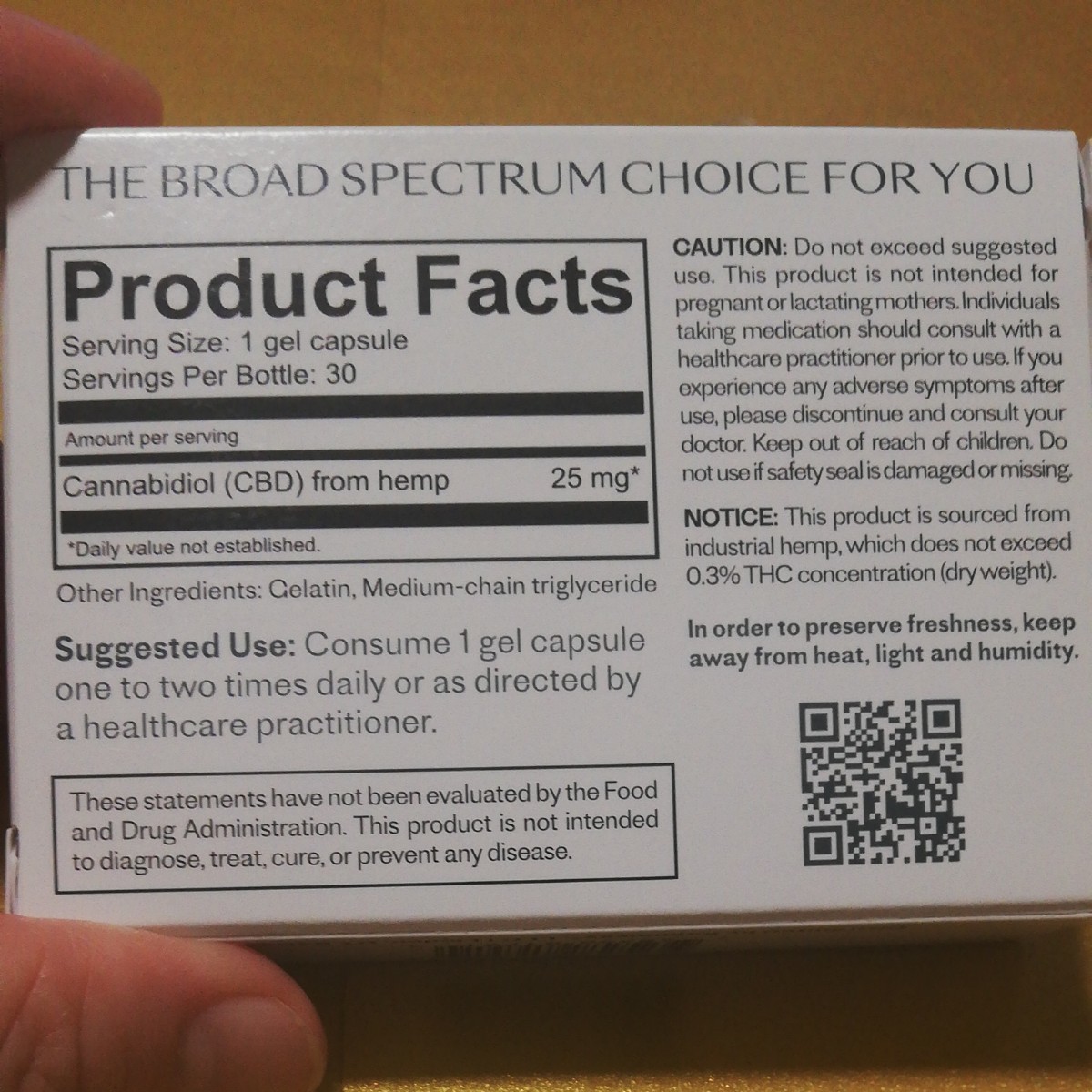 Kannaway キャナウェイ CBDオイル ピュアゴールドソフトジェル CBD含有