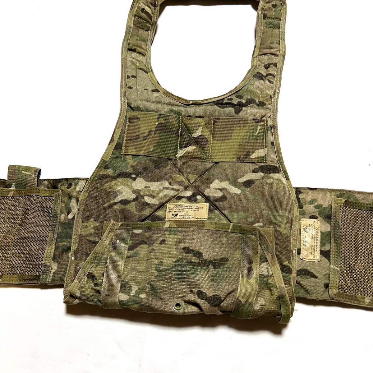 送料無料 実物 Eagle MBAV S/Mサイズ マルチカム プレートキャリア
