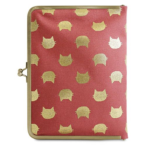 在庫商品】ブックカバー型がま口多機能ケース B6/360P対応【HAKU