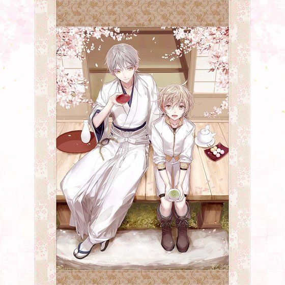 刀剣乱舞-ONLINE- 刀剣乱舞 一周年記念祝画 掛軸 第二弾【2次：2017年6