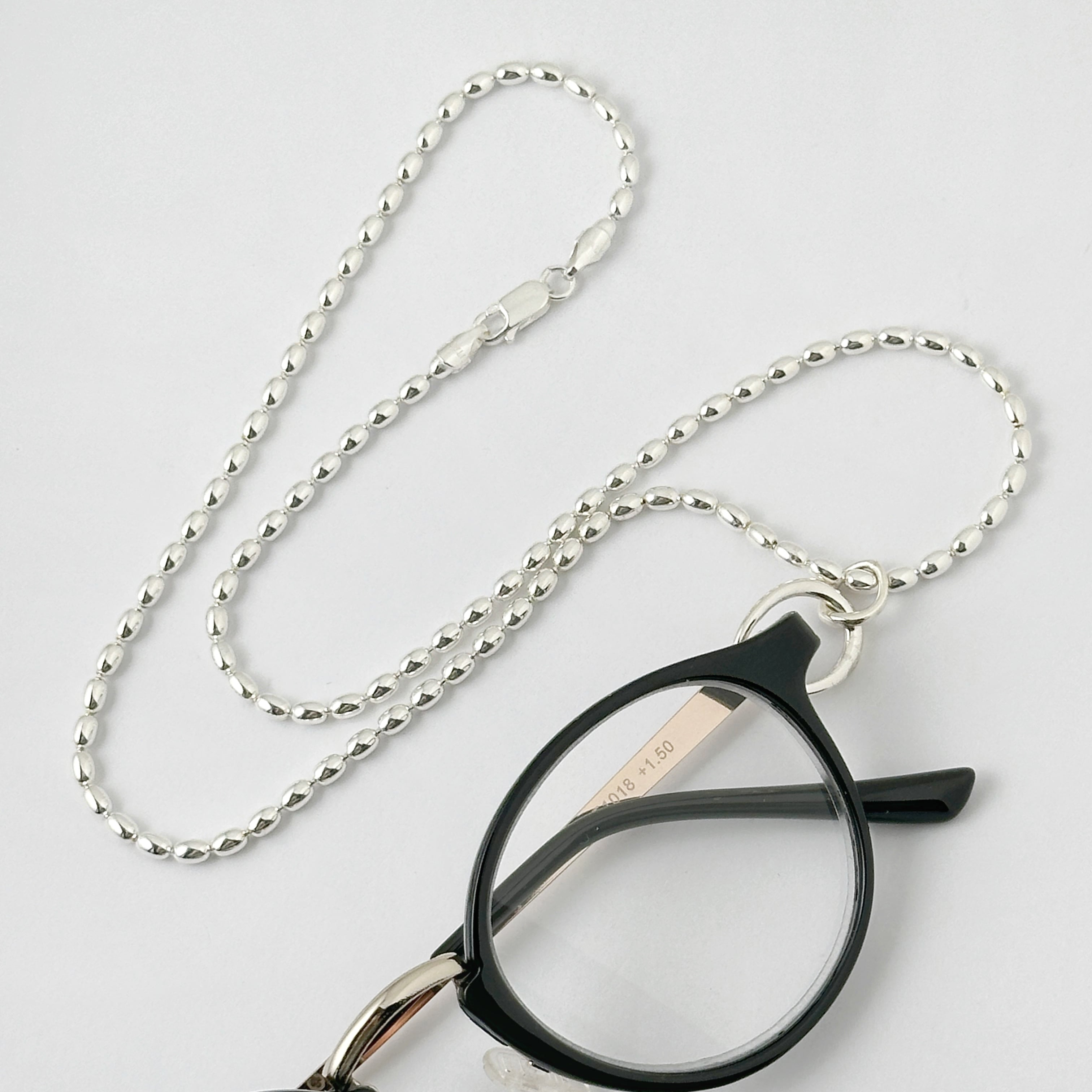 再入荷】グラス / 老眼鏡 ホルダーシルバーオンリー ペンダント トップ