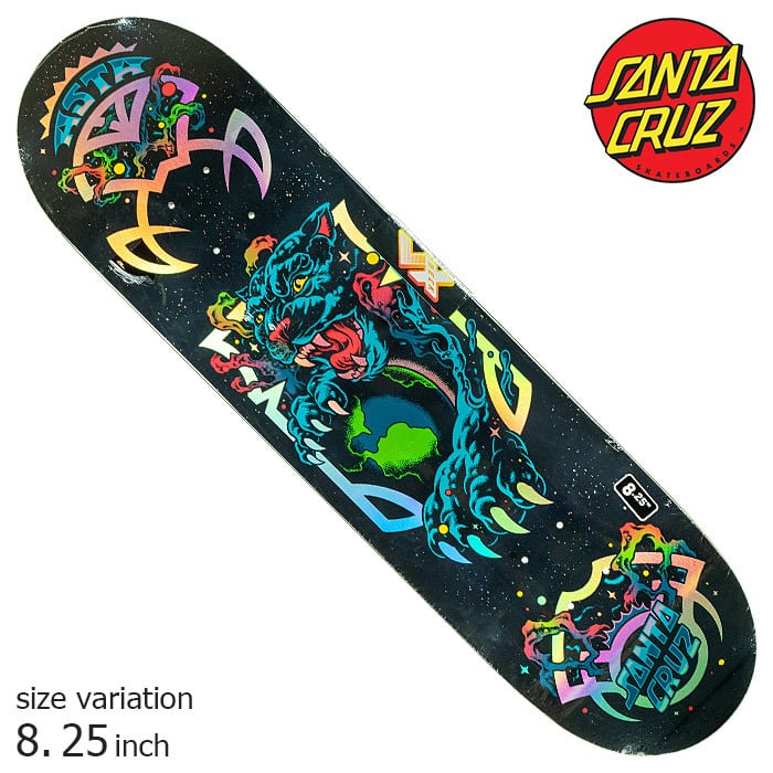 SANTA CRUZ サンタクルーズ デッキ スケボー VX ASTA SPACE CAT 8.25