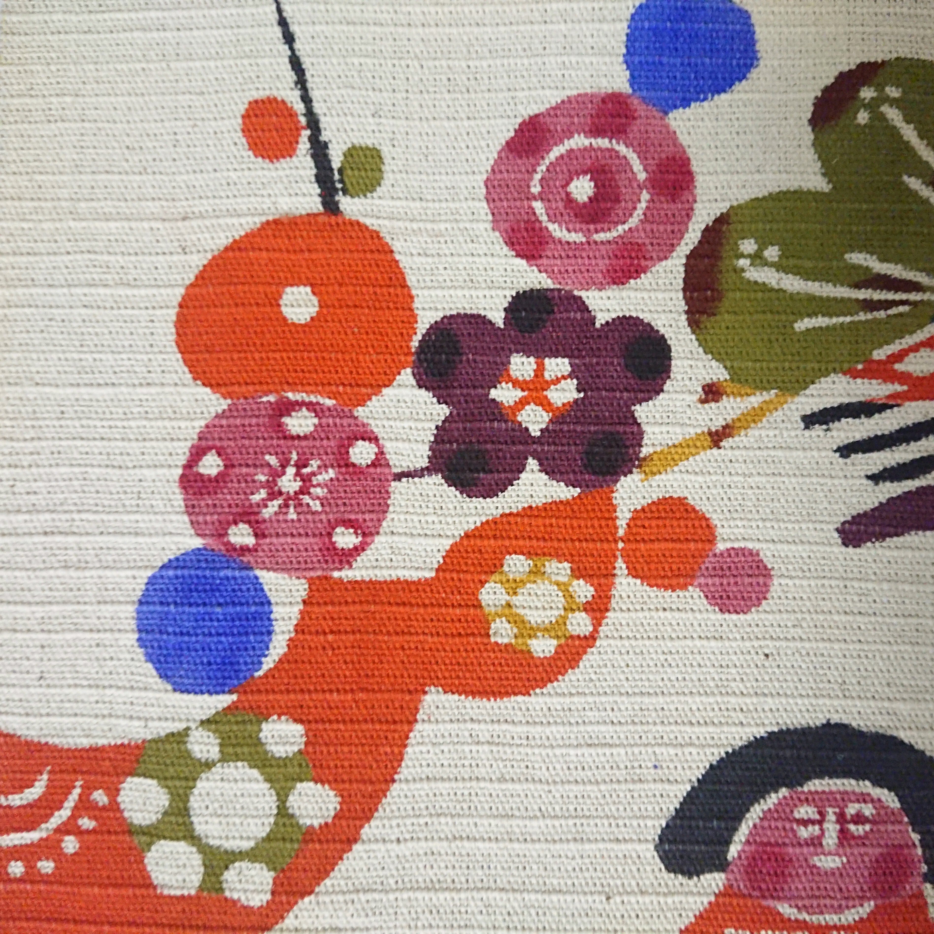 染色家 柚木沙弥郎作 型染絵 染色画 額装 民藝 | coshiki