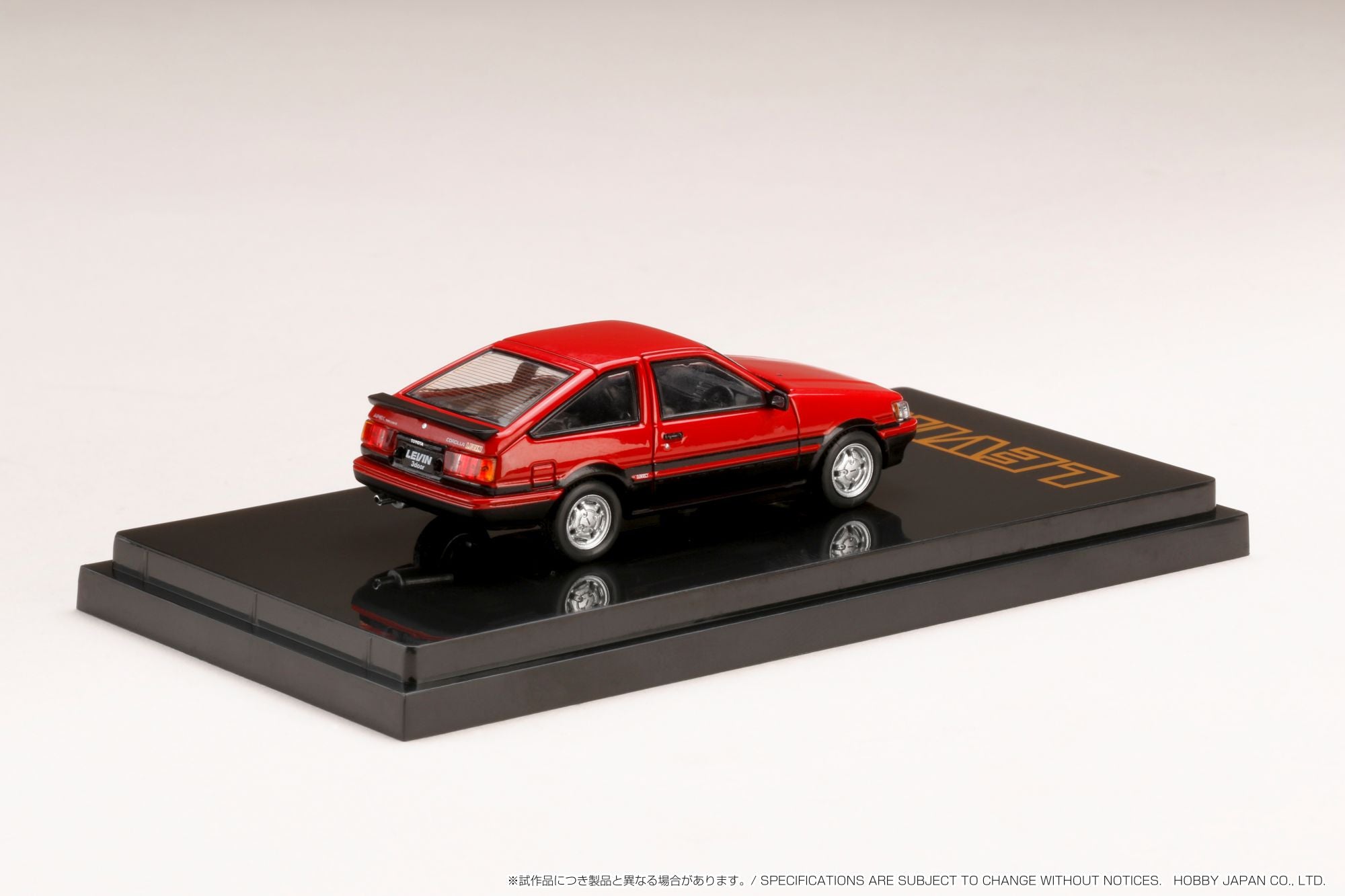 Hobby Japan 1/64 Toyota COROLLA LEVIN AE86 3 DOOR GT APEX 1983
