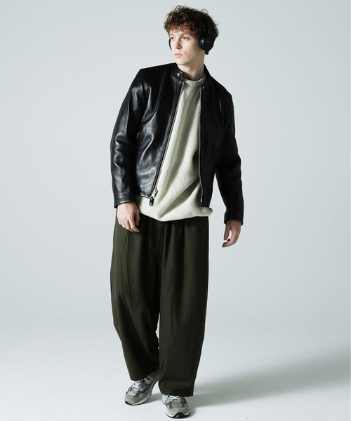 SCHOTT-70S SINGLE RIDERS JACKET-2/ショット シープレザー シングル