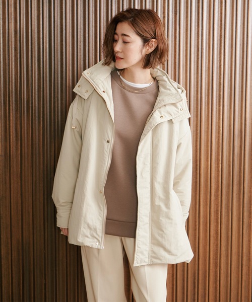 セール】3wayパファーフレアオーバーコート（ダウンジャケット/コート