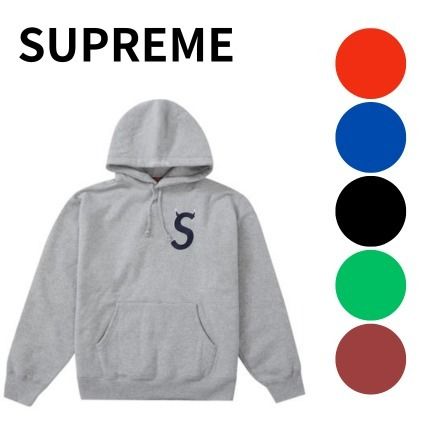 22AW 立ち上げ Supreme S Logo Hooded Sweatshirt フーディ (Supreme