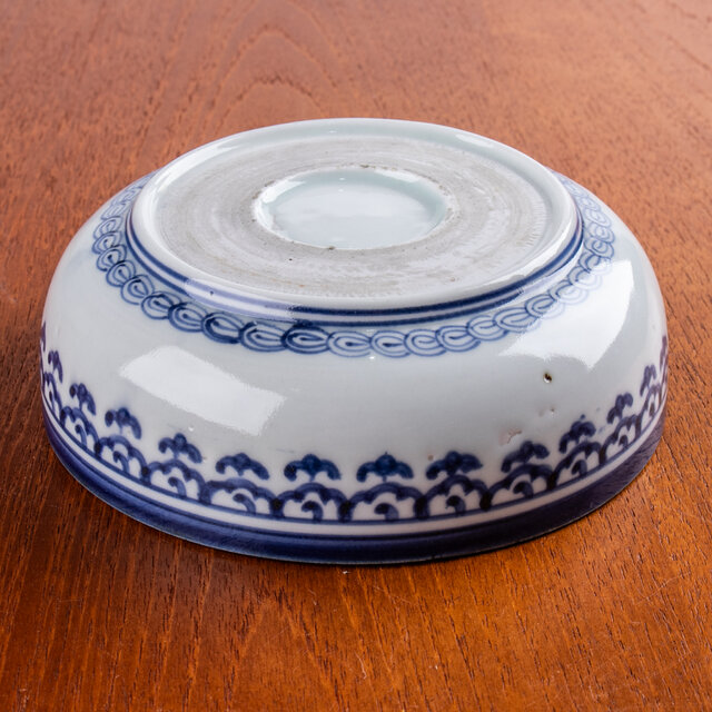 古伊万里 染付 雲龍宝珠文深鉢 江戸後期 | iichi 日々の暮らしを