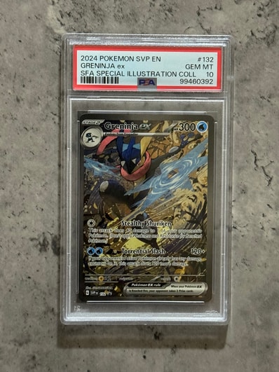 PSA10】ゲッコウガex P [SVP EN 132]【英語版】(スカーレット