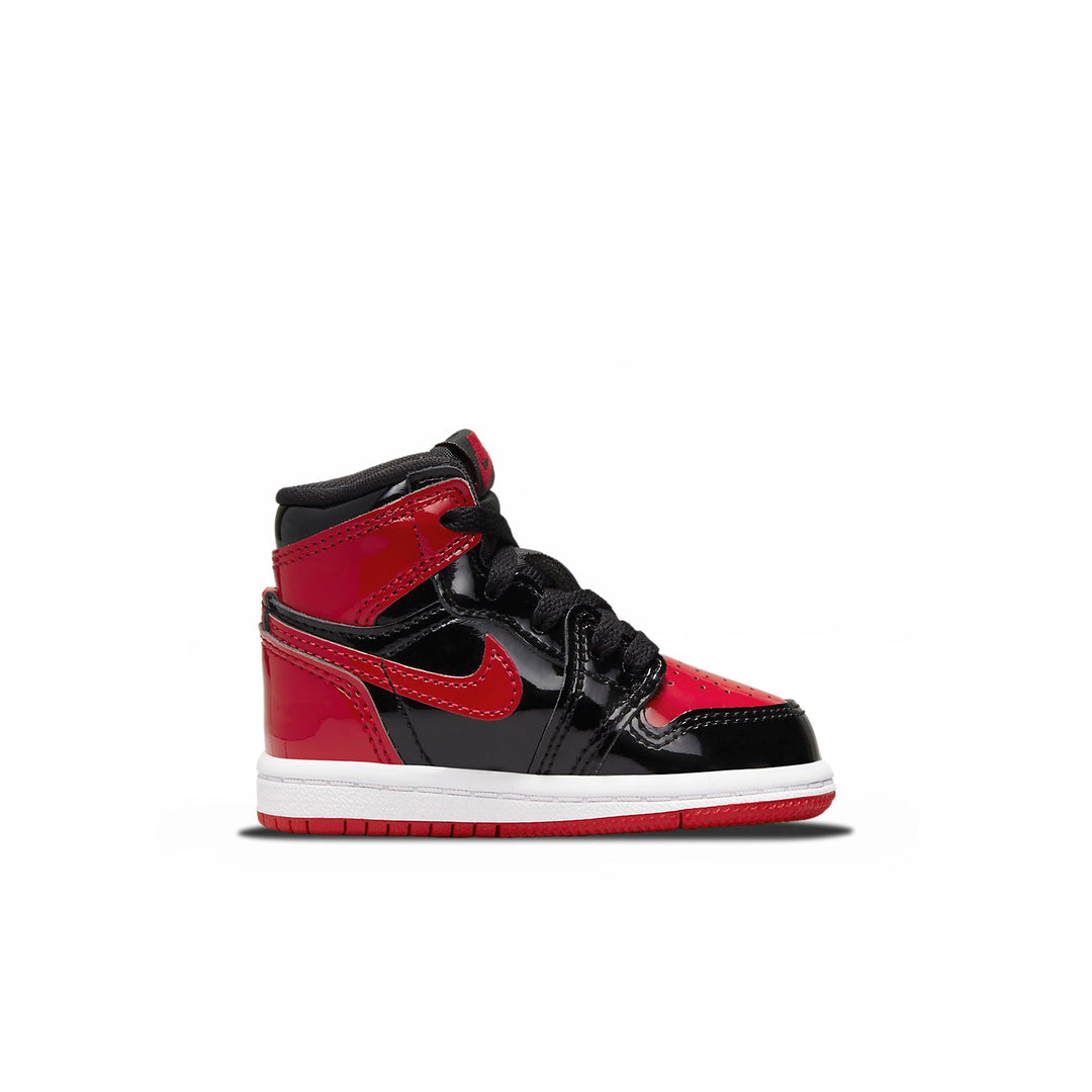 TD) Air Jordan 1 Retro High OG 'Patent Bred' AQ2665-063