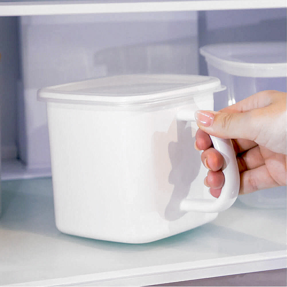 野田琺瑯 持ち手ストッカー角型L 2個セット ｜のレン神楽坂【公式通販