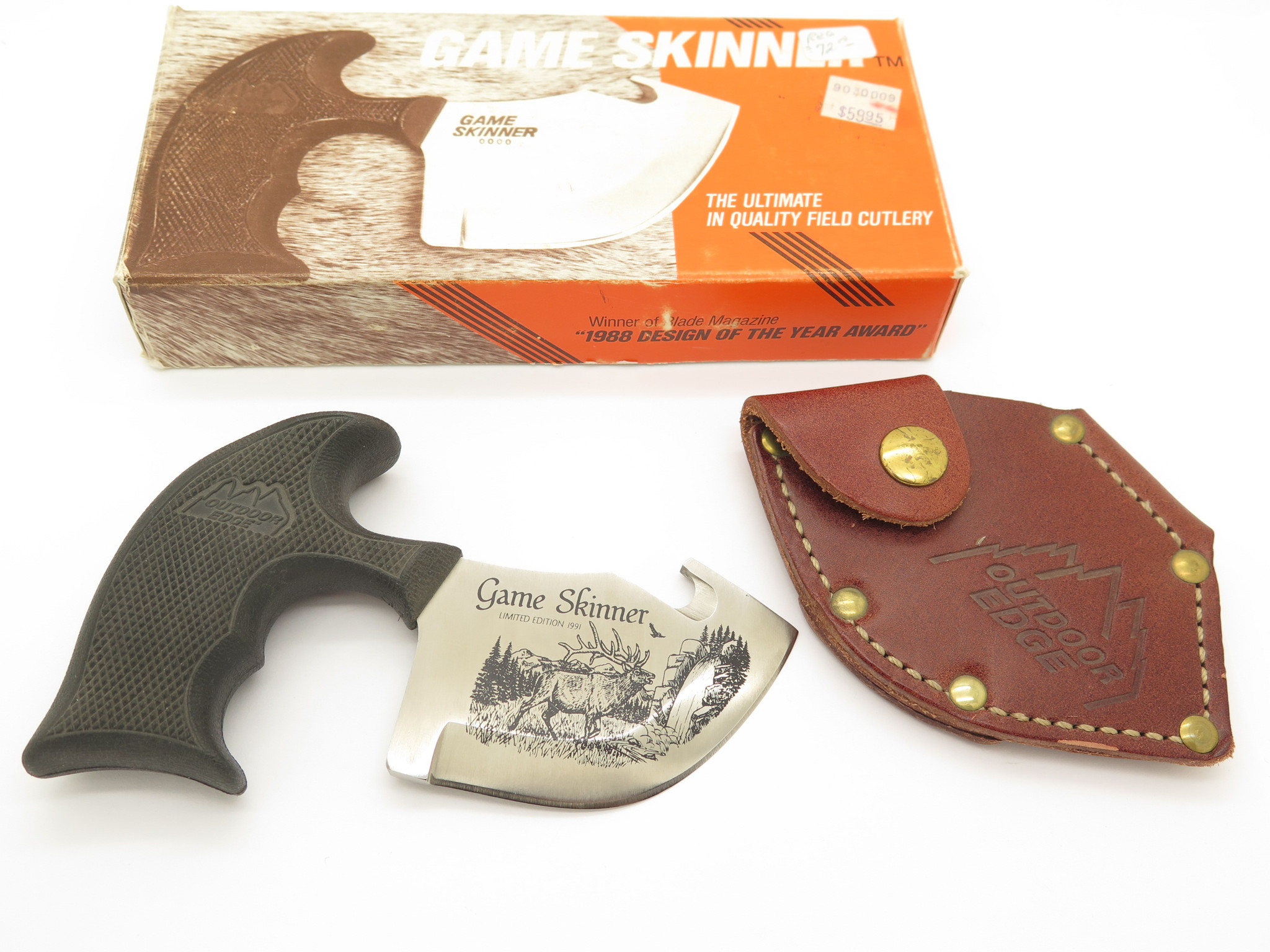 Vtg 1991 Limited Outdoor Edge Skinner Seki Japan Fixed Gut Hook