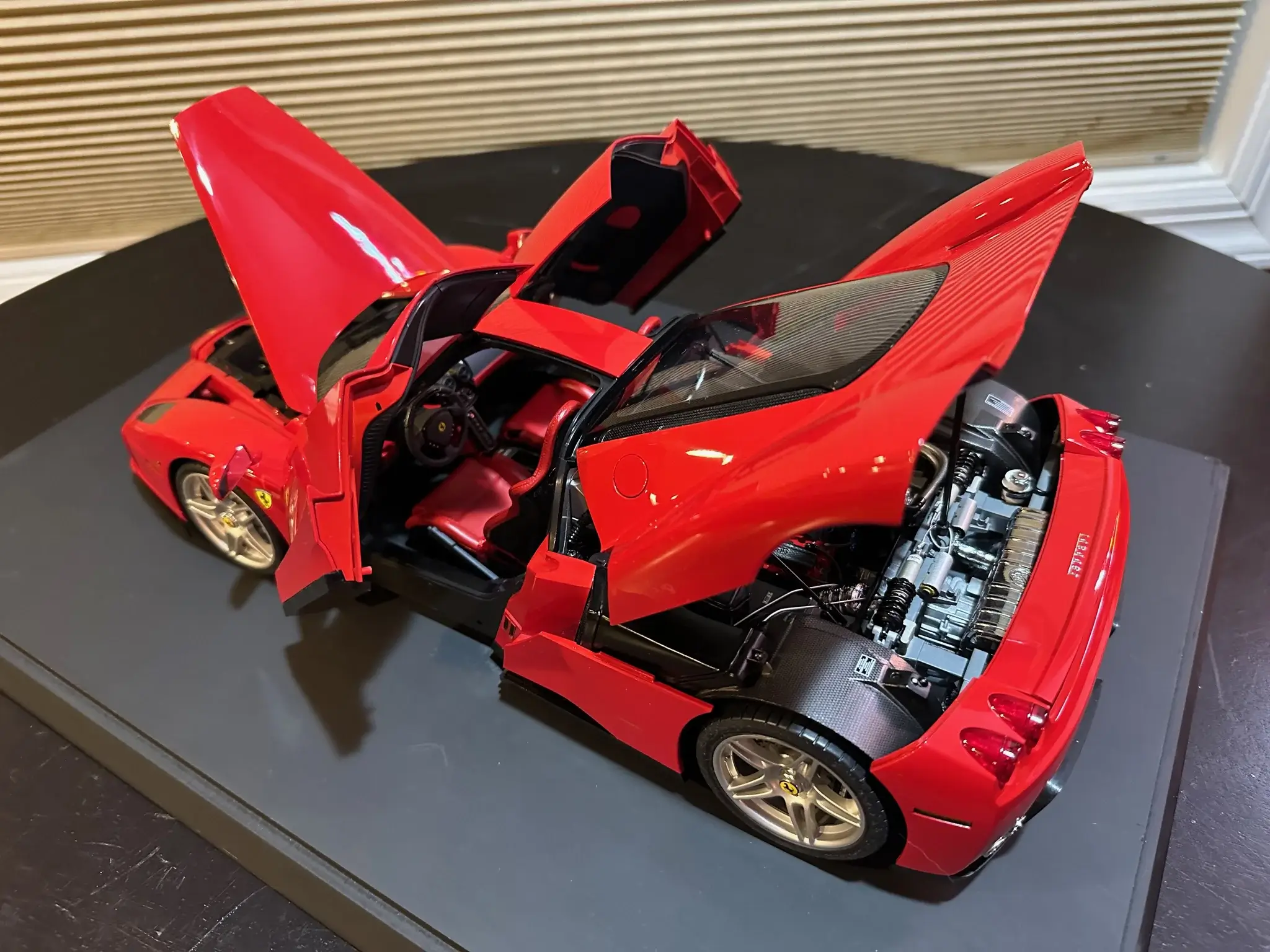 No Reserve 1:12 Scale Model Ferrari Enzo & Ferrari F50 by Tamiya