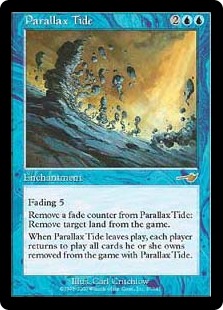 Foil】《パララクスの潮流/Parallax Tide》[NEM] 青R | 日本最大級 MTG