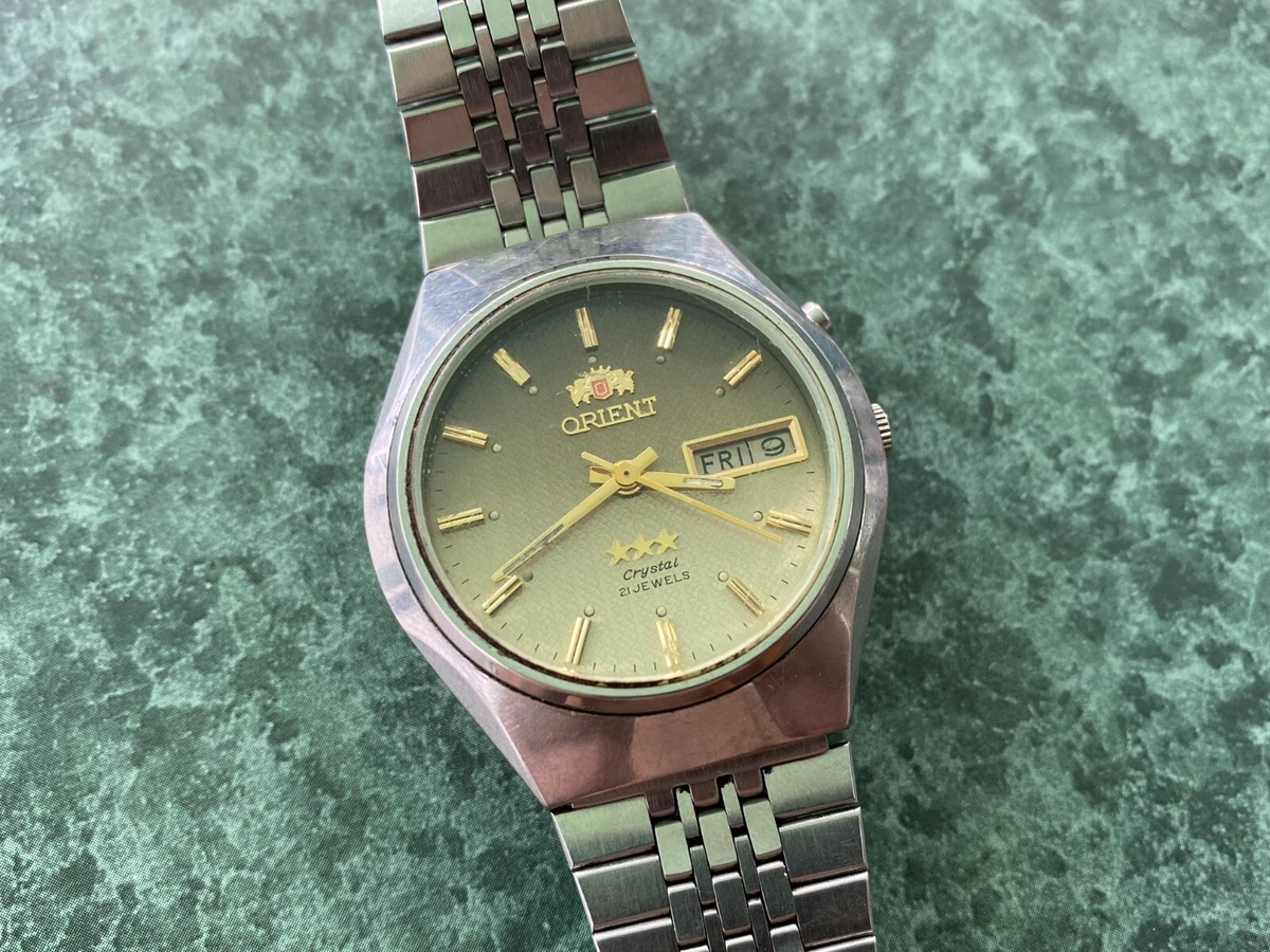 Orient OS469C391 21 jewels 3 stars Japan | eBay