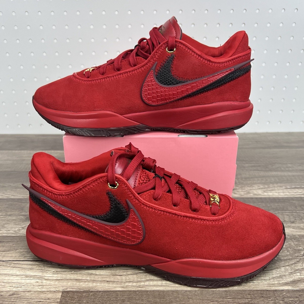 Nike LeBron XX 20 'Liverpool' Red Black Basketball DV1193-600
